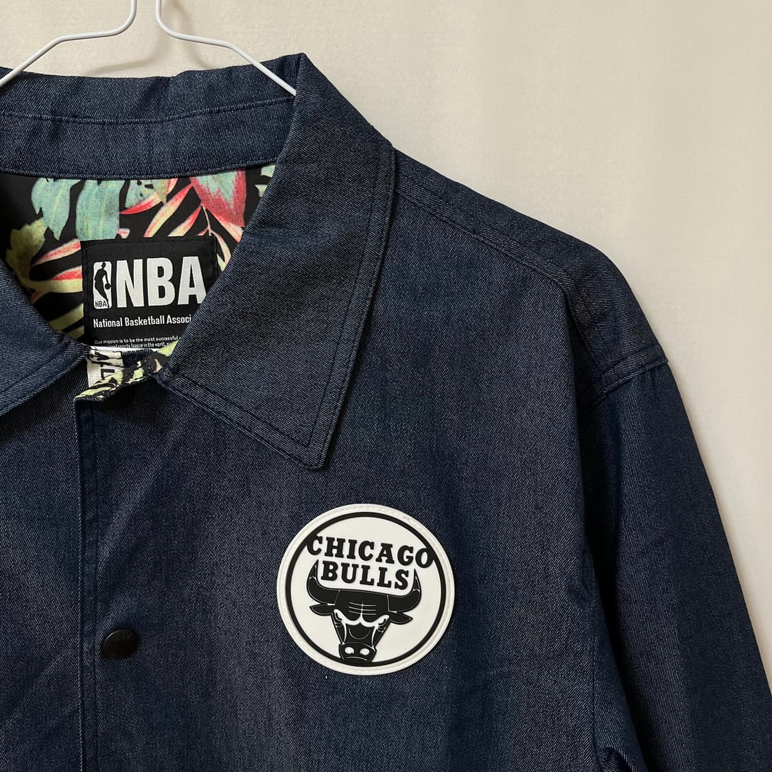 NBA 시카고 불스 데님 코치 자켓 M/95 상품이미지3