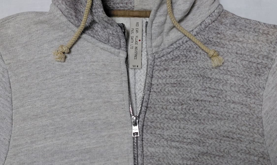 [M] 폴스미스 레드이어(Red Ear) 패치워크 풀집업 후드티 상품이미지2