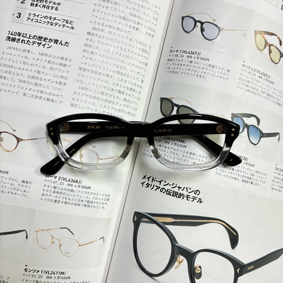 角矢甚治郎作 카도야 진지로 사쿠 일본 장인 셀룰로이드 뿔테 안경 상품이미지1