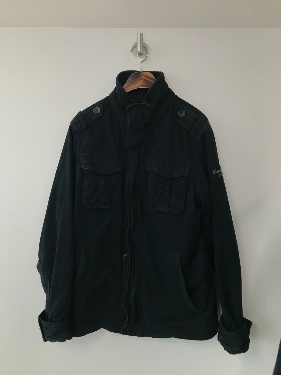 아베크롬비 y2k 와투케 네이비 필드 자켓 상품이미지2