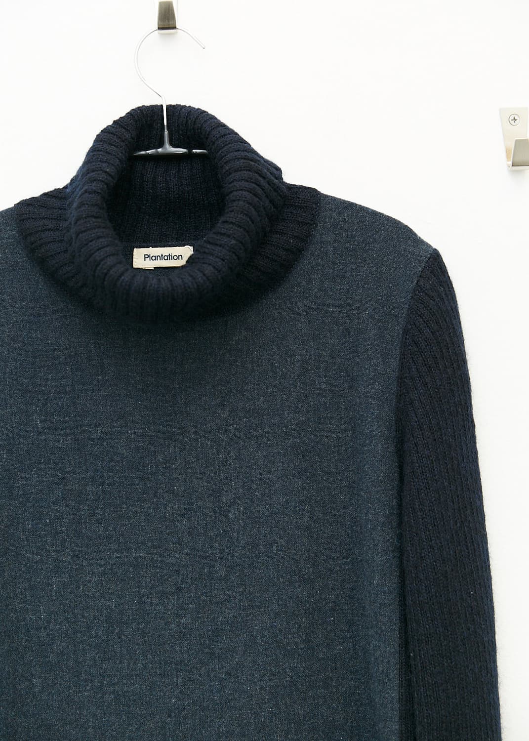 High Neck Docking Long Sweater 상품이미지2