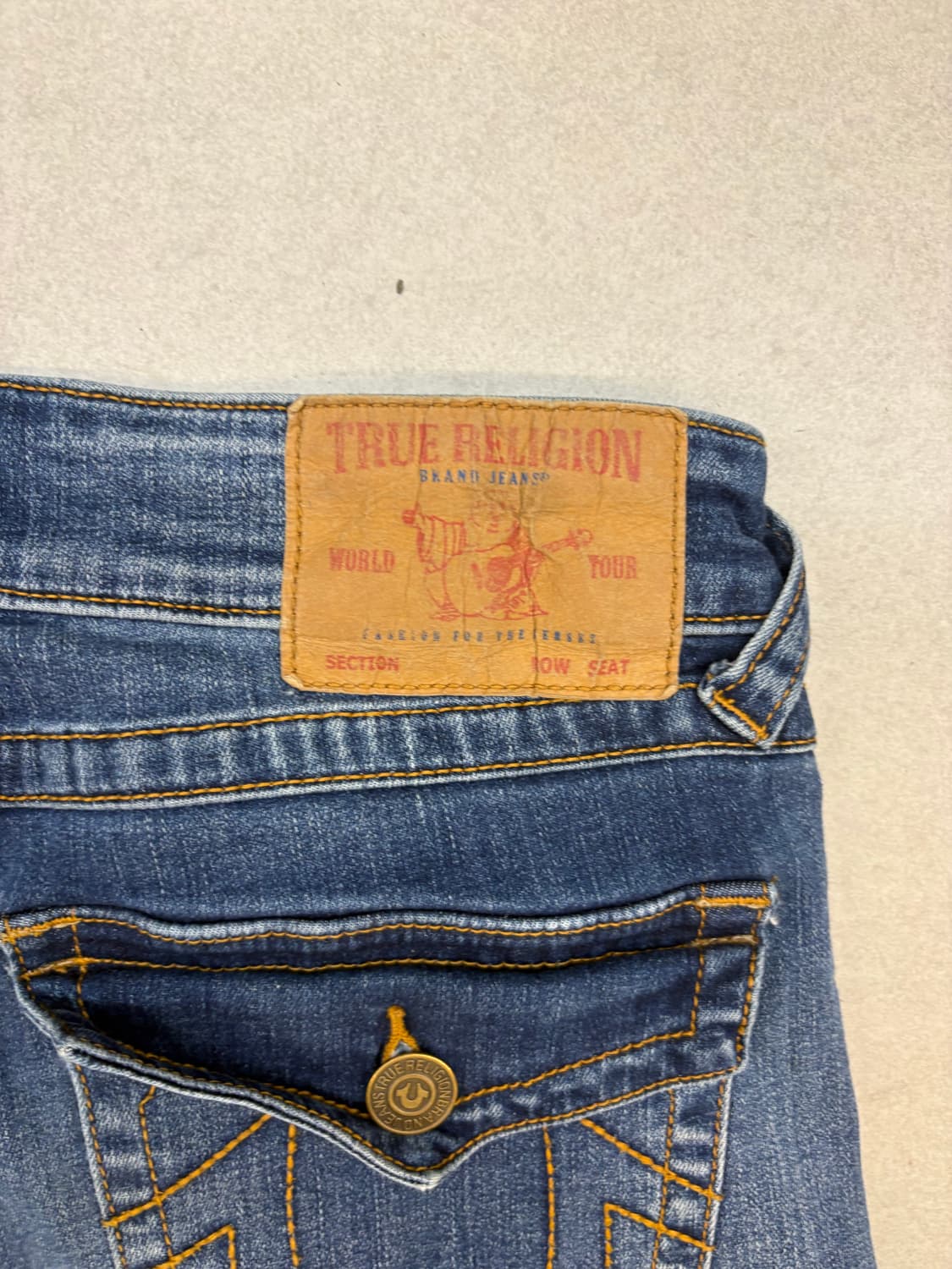 트루릴리전 스트레이트 데님팬츠 상품이미지4