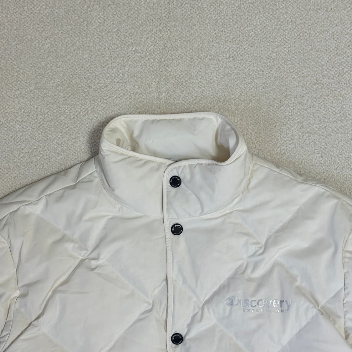 디스커버리 익스페디션 디하스 하이넥 튜브 구스다운 경량패딩 상품이미지5