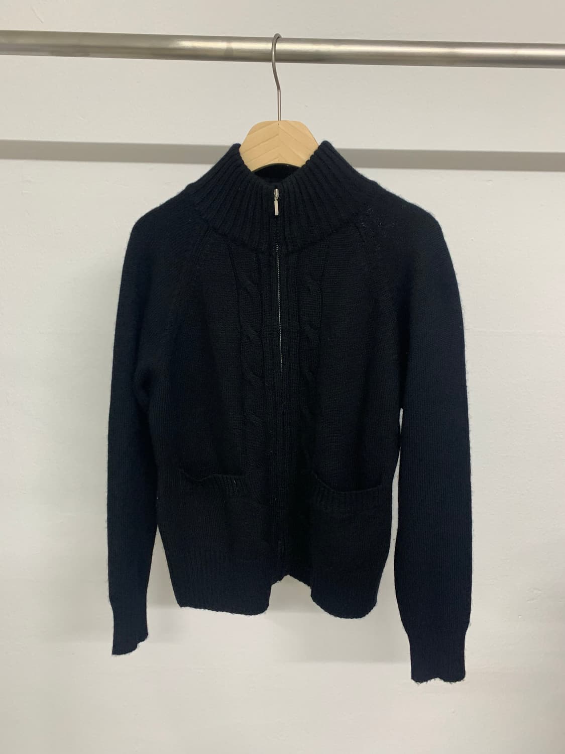 Knit zip up 상품이미지4