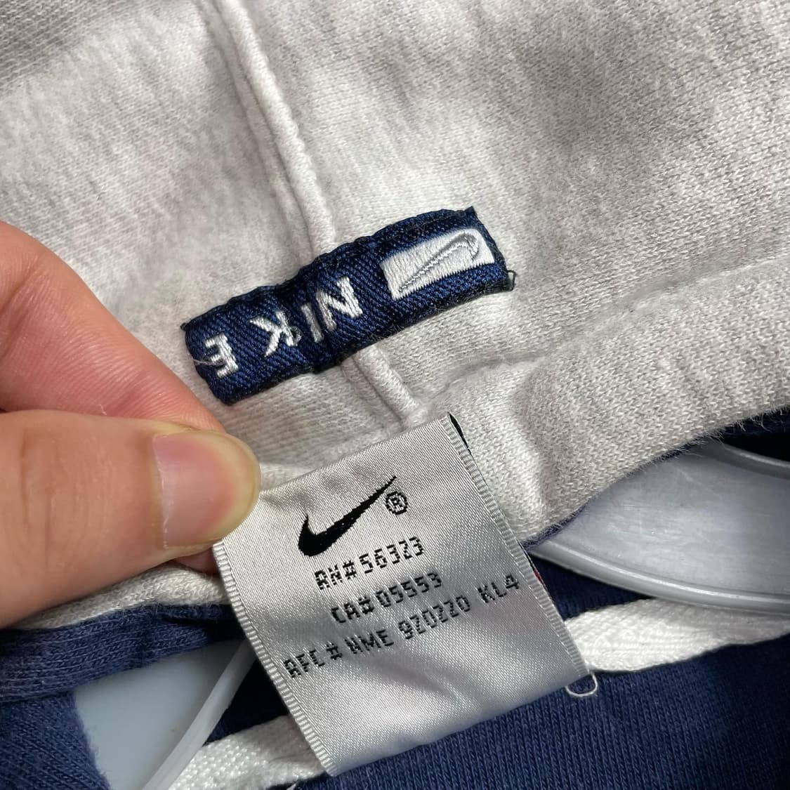 1990s 나이키 NIKE JPN 올드스쿨 후드티 상품이미지5