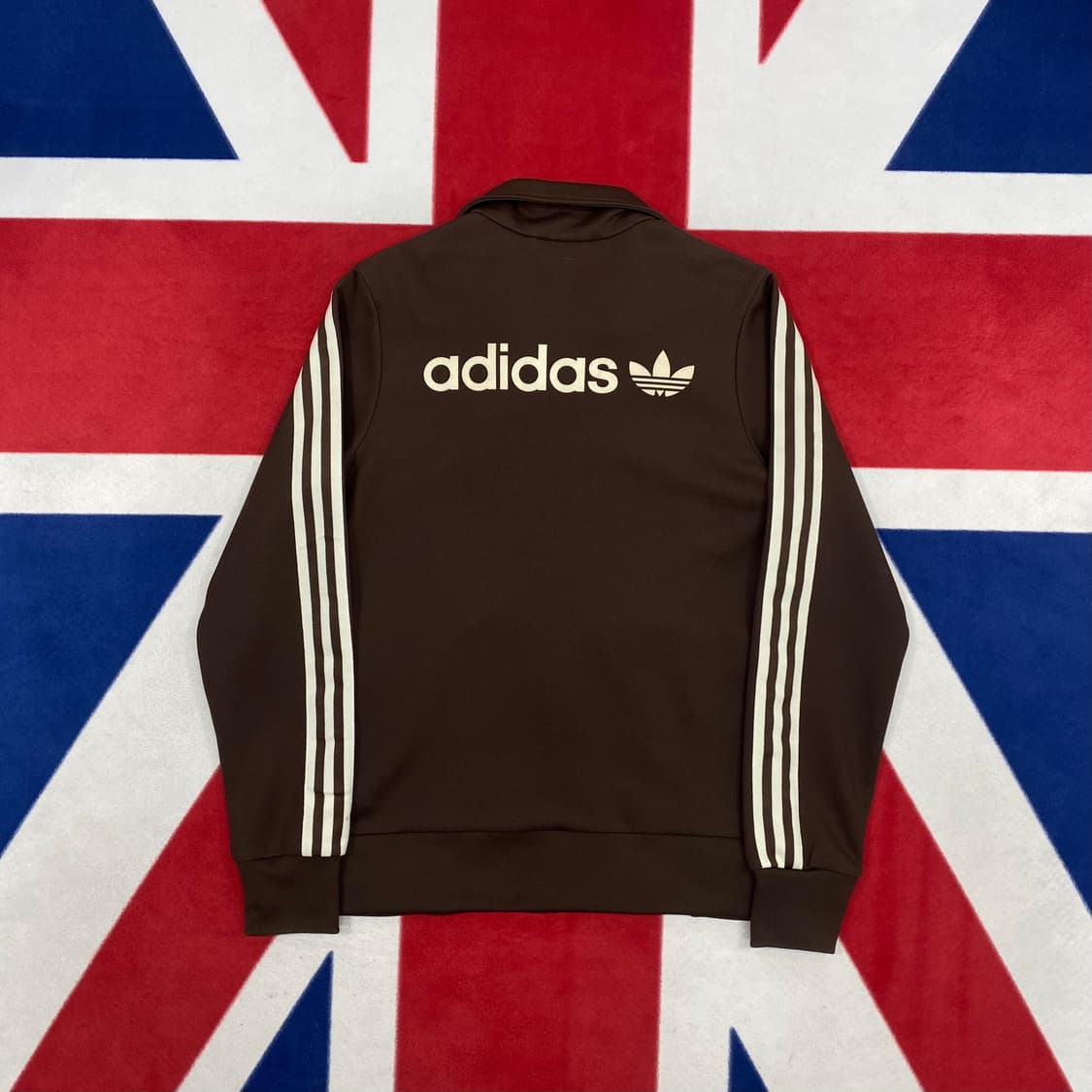 아디다스 브라운 팀 트레포일 트랙탑져지 여성85 상품이미지5