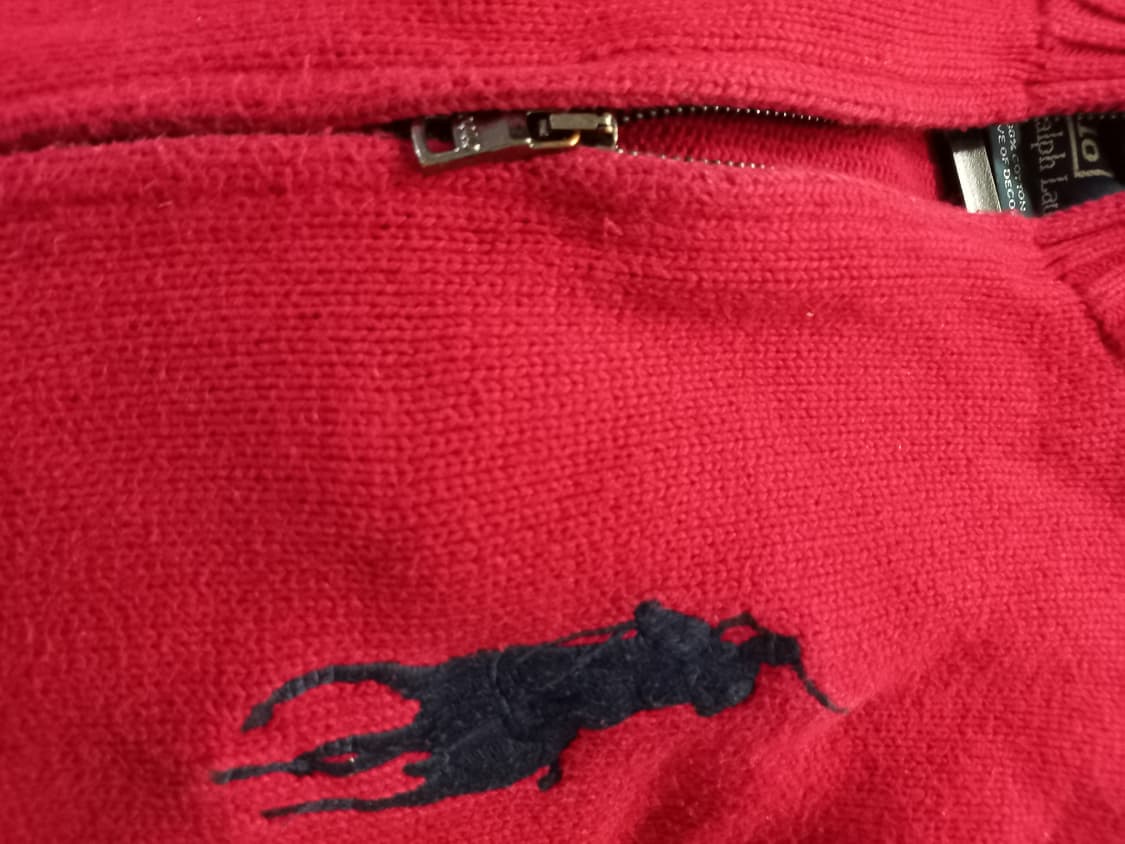 폴로 POLO 빅포니 니트 집업 100/L 상품이미지3