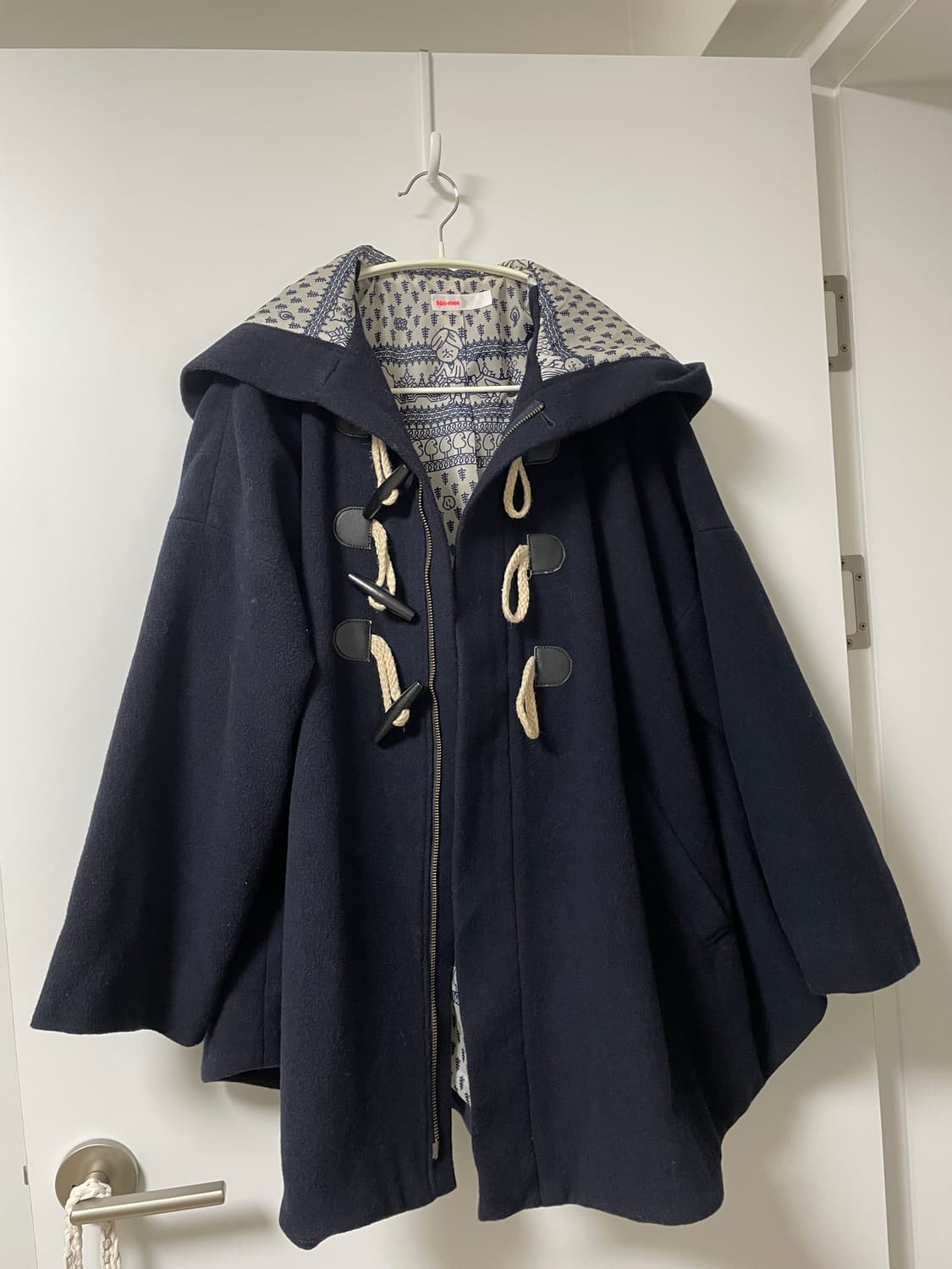 네넷 네이비 떡볶이 코트 상품이미지1