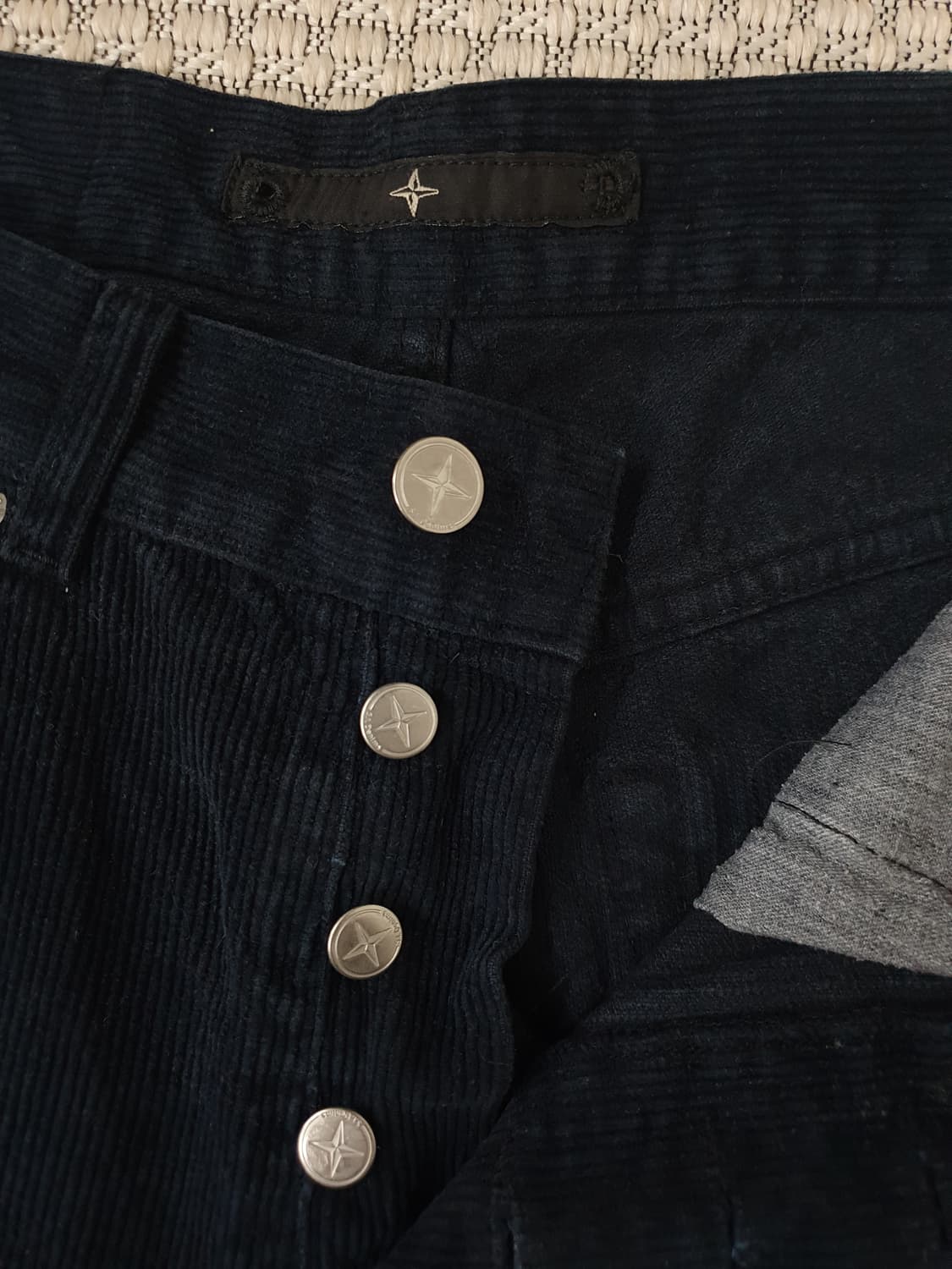 90s~00s 스톤 아일랜드 두꺼운 코듀로이 팬츠 상품이미지7