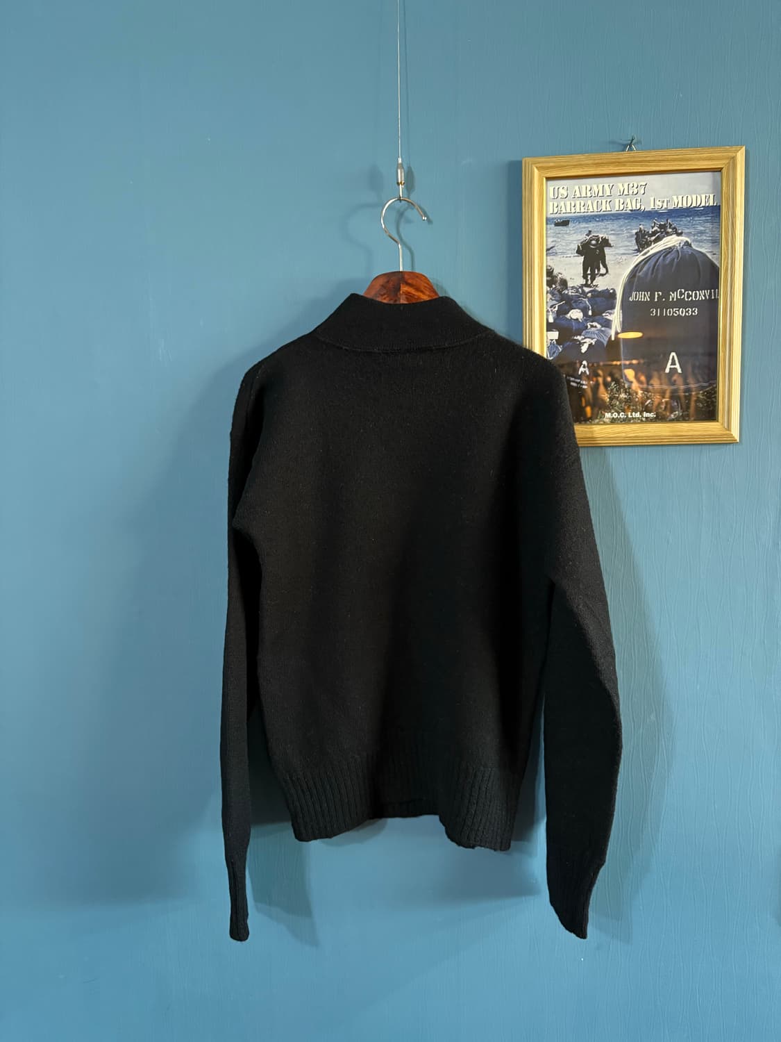 90‘s USN military gob sweater. 상품이미지9