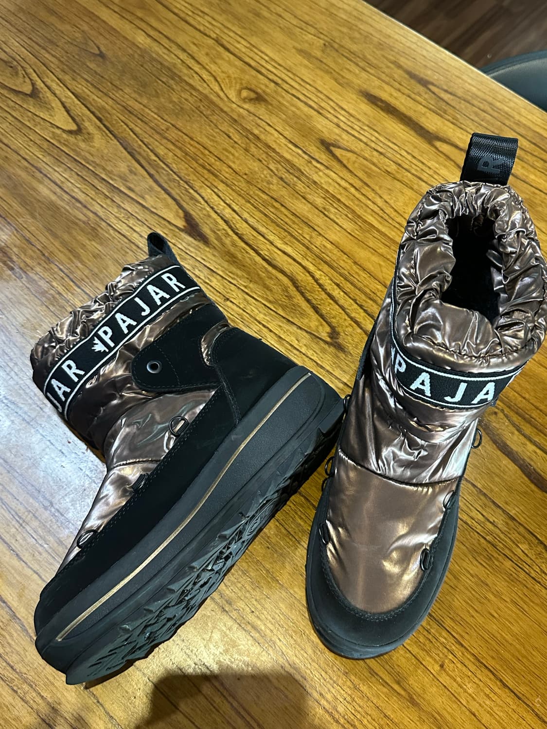 파잘 갤럭시 패딩 부츠 브론즈 240mm 상품이미지6