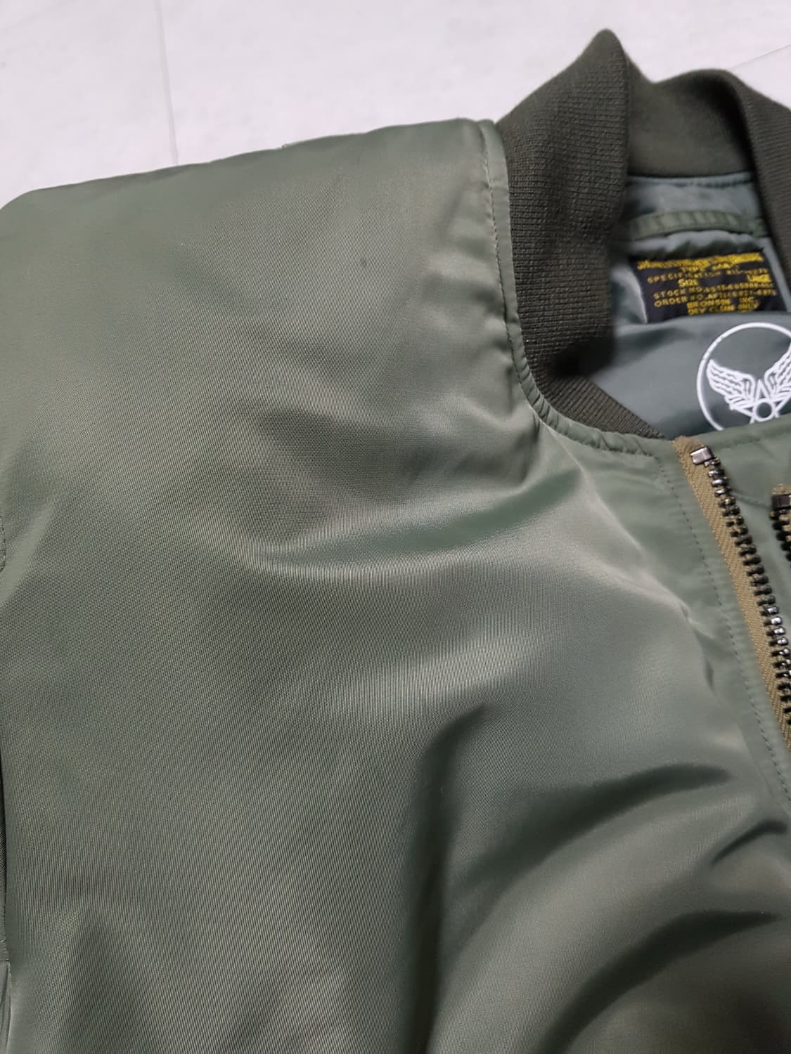 브론슨 ma-1 마원 L사이즈 상품이미지8