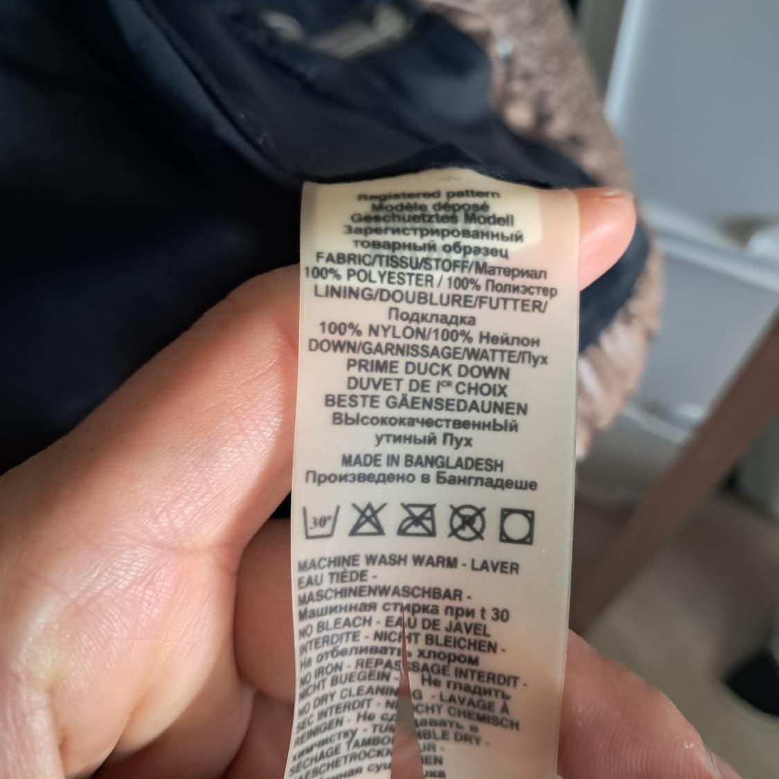 Poivre Blanc 쁘아블랑 덕다운 패딩 베스트 여성 패딩 조끼 M( 상품이미지9