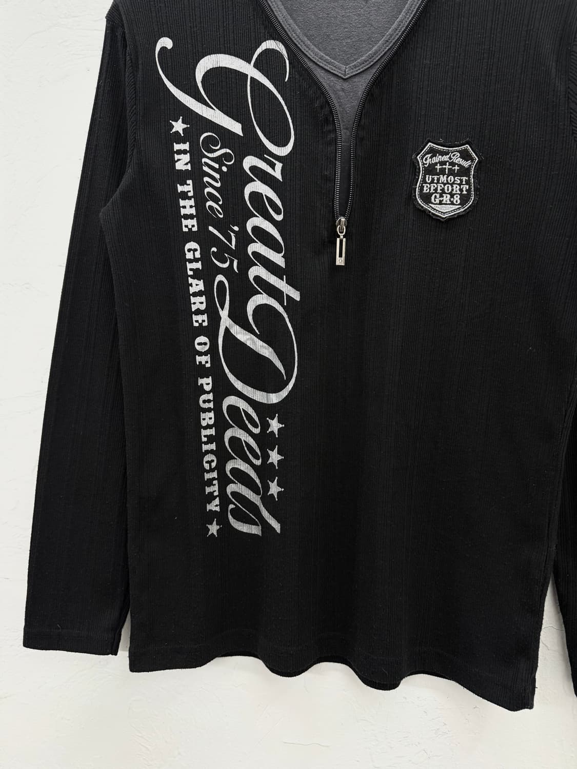 mild life 하프집업 펑크 롱슬리브 상품이미지3