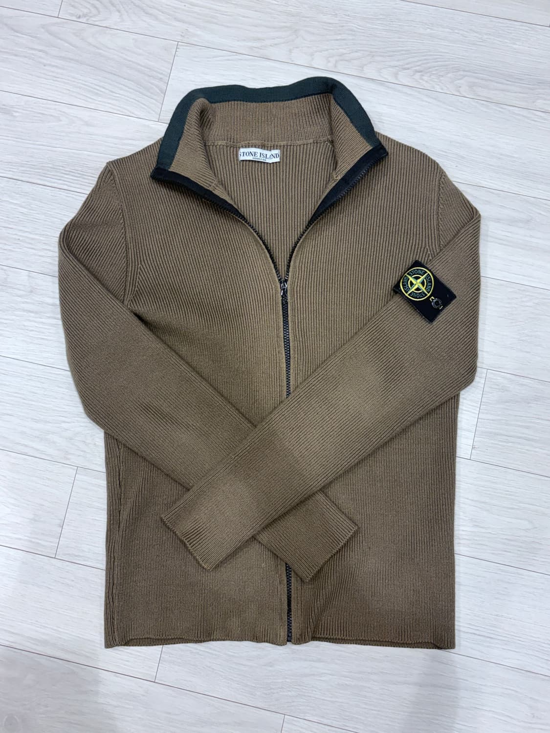 스톤아일랜드 집업 니트 가디건(XL) 상품이미지1