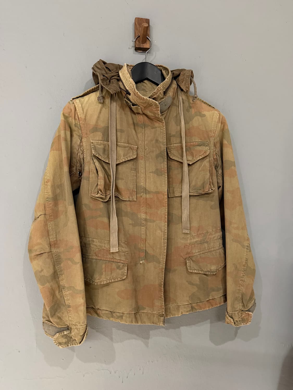 Avirex multi pocket camo pattern jk 상품이미지5