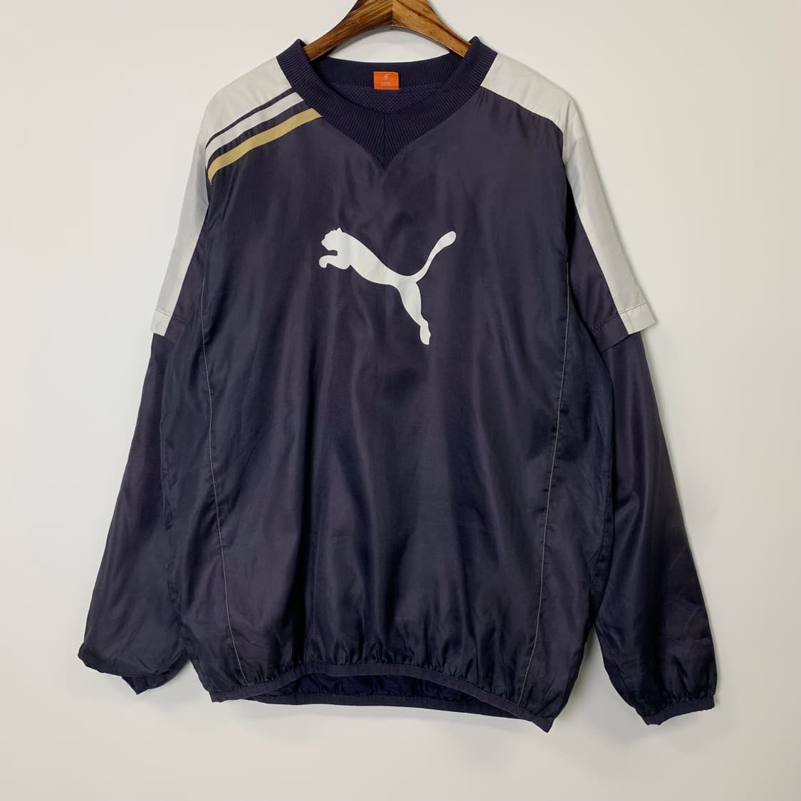 푸마 빅로고 네이비 웜업 상품이미지2
