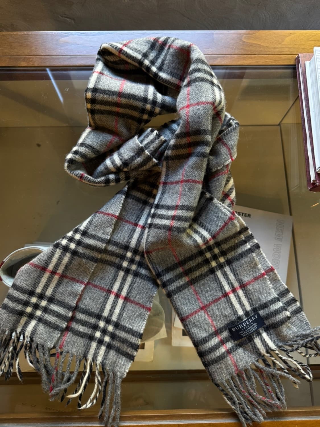 버버리 캐시미어 머플러 상품이미지1