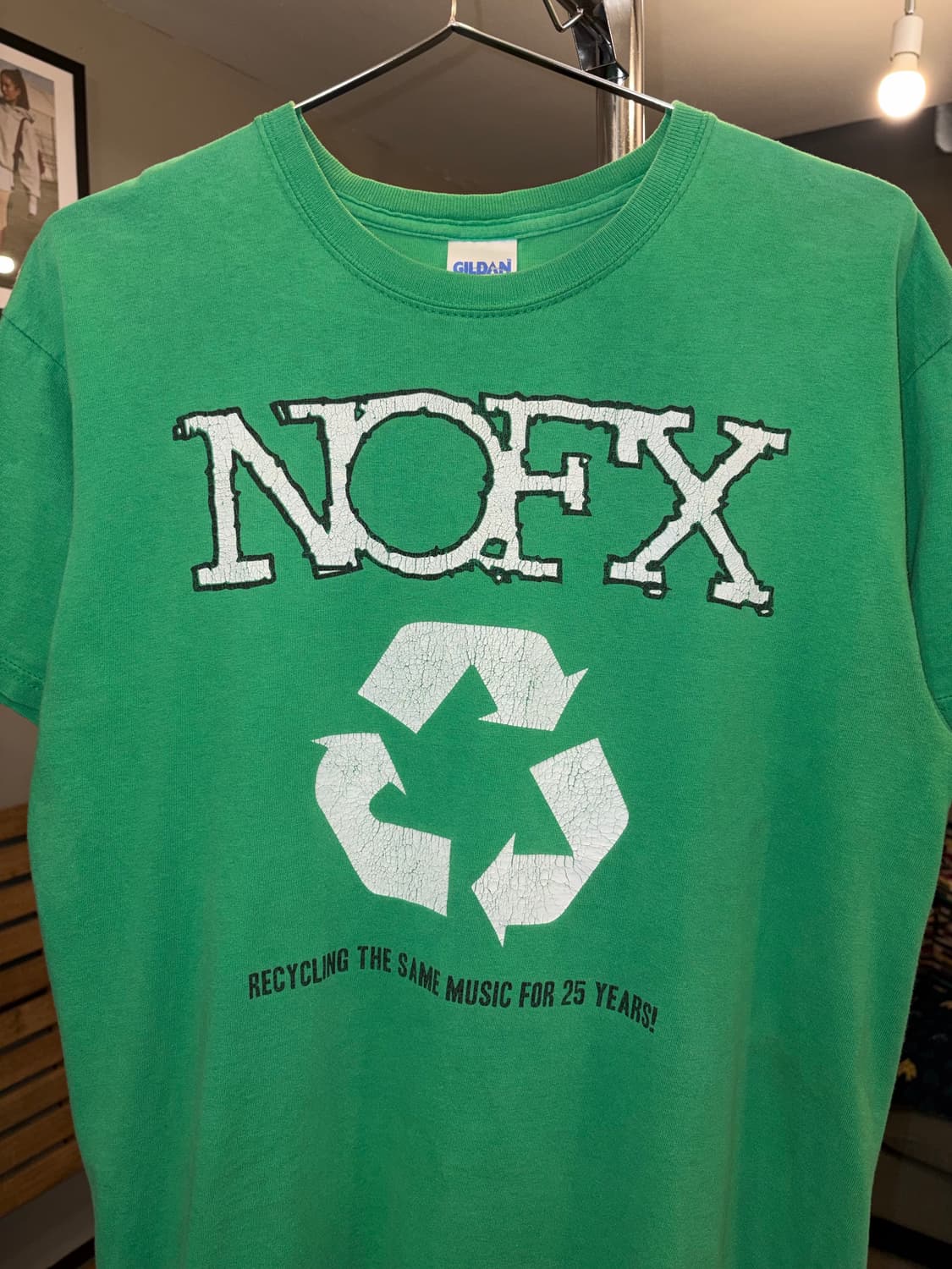 00‘s NOFX 25years recycling music print  상품이미지7