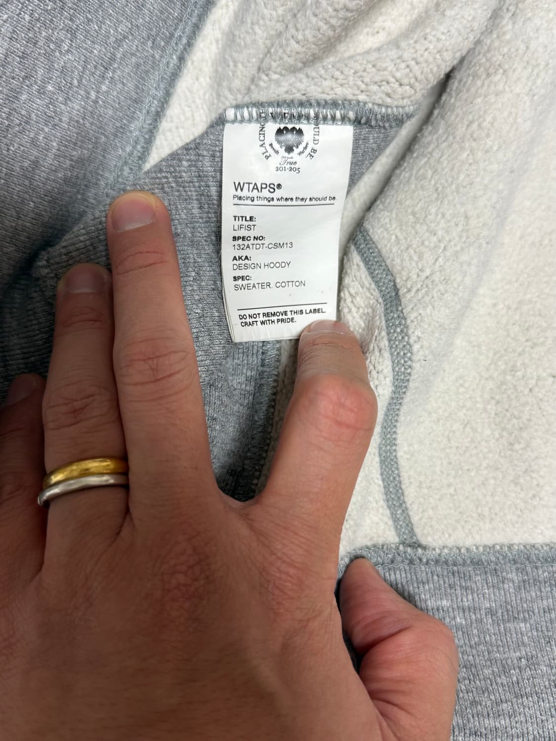 WTAPS 더블탭스 후드티 MIKE 2 사이즈 상품이미지8