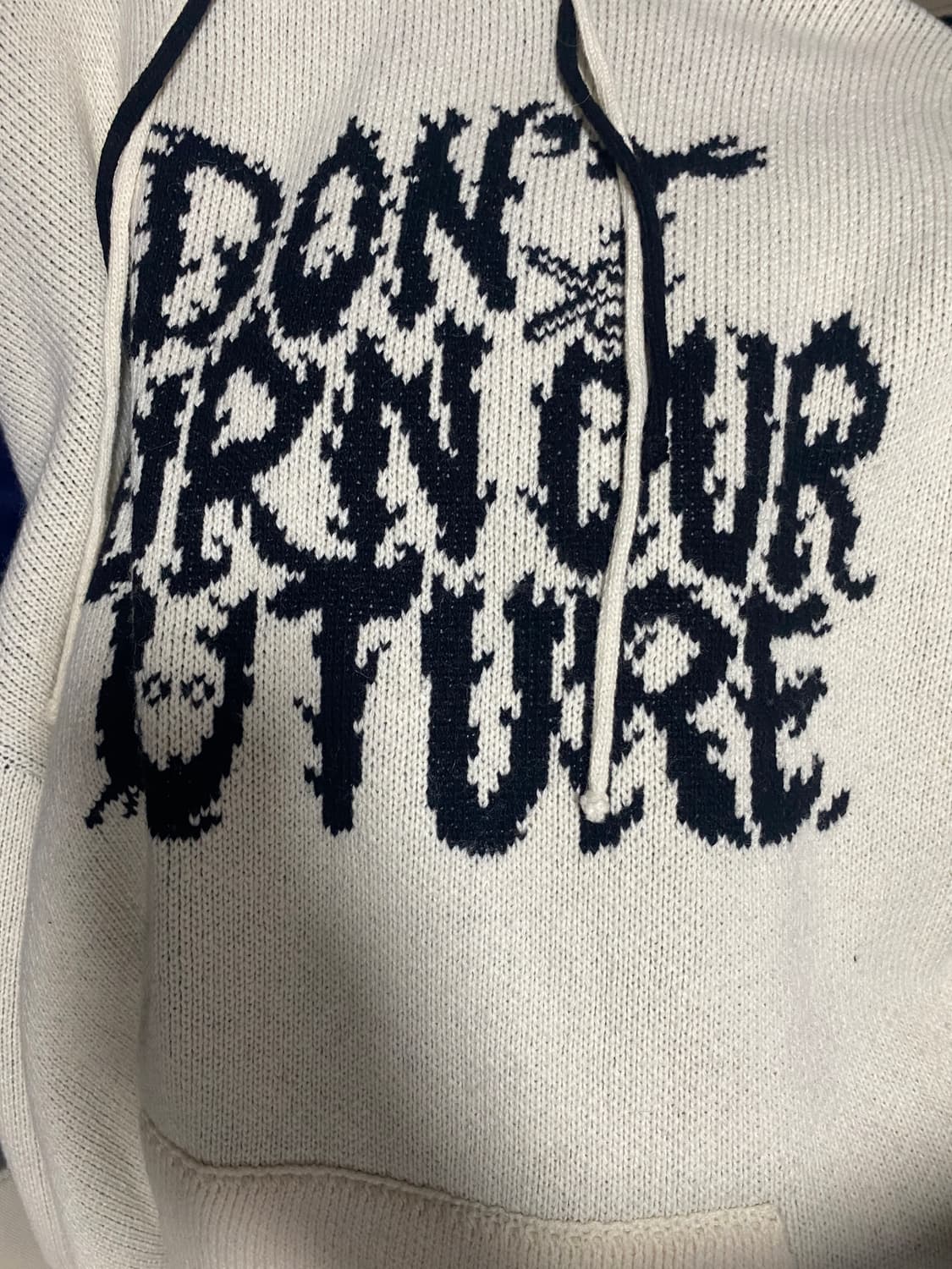 아조바이아조 DBOF Wool Knit Hoodie 상품이미지2