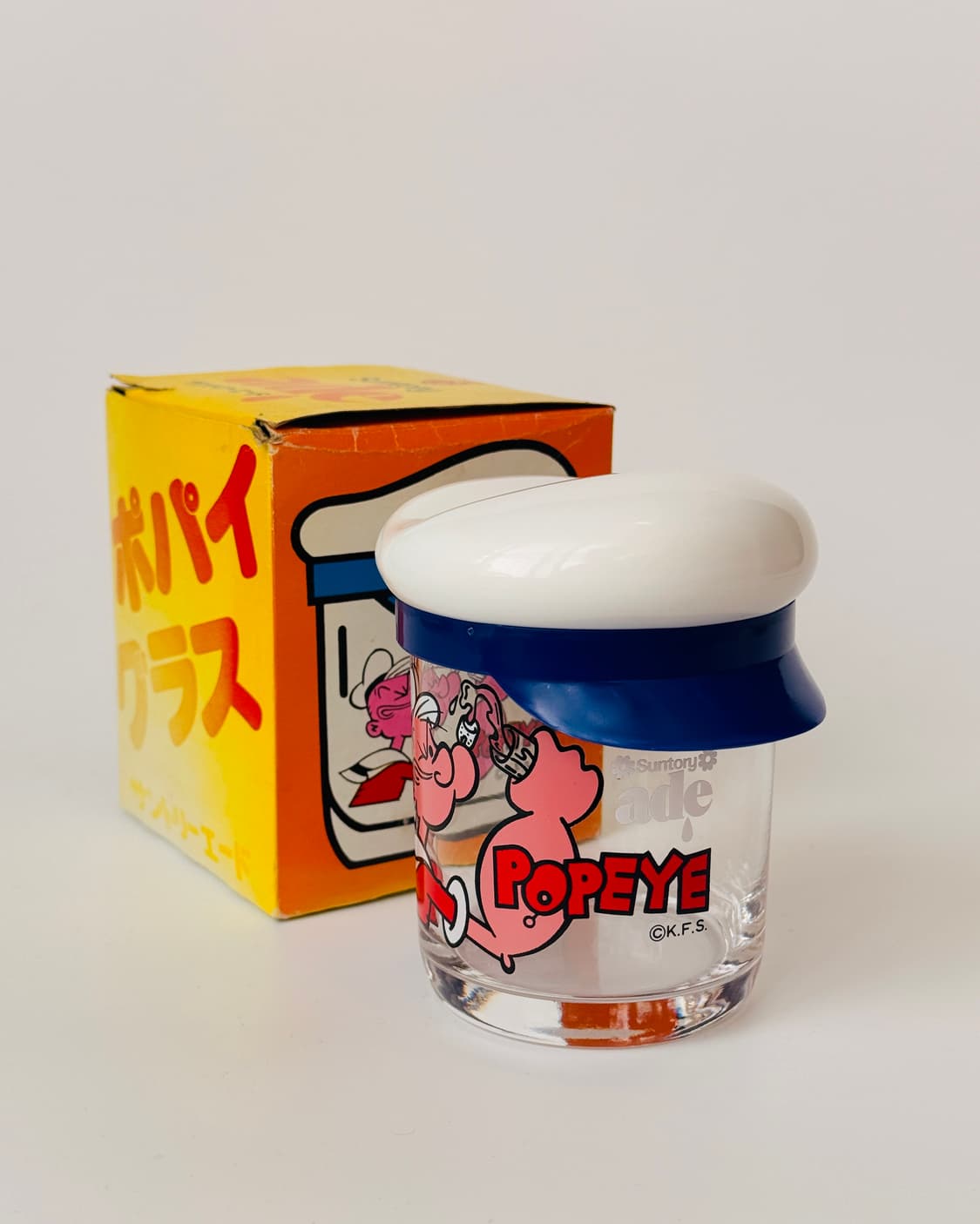 vintage | 뽀빠이 쥬스 컵 상품이미지2