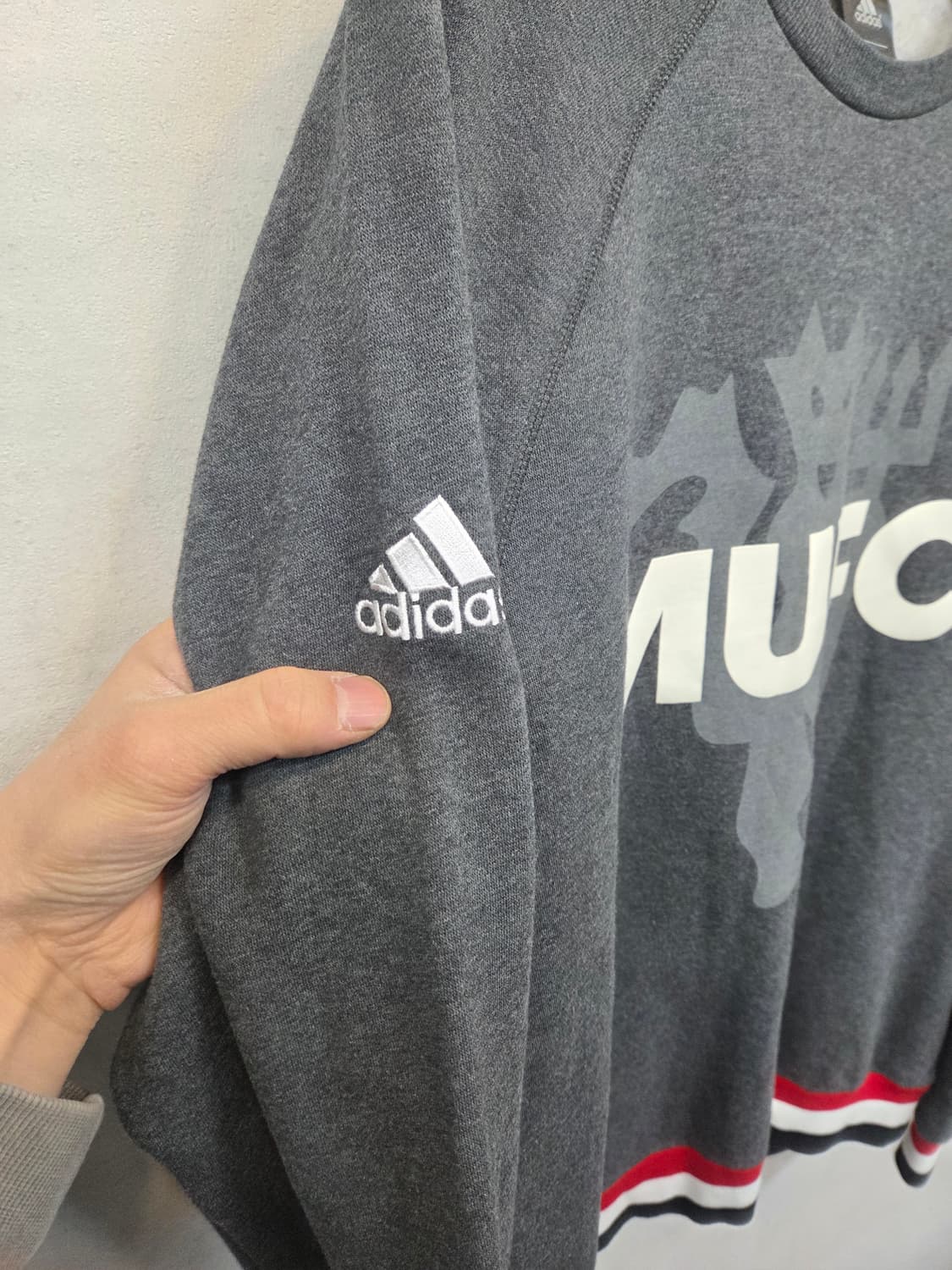 아디다스 맨체스터 유나이티드 약기모 맨투맨 L 상품이미지6