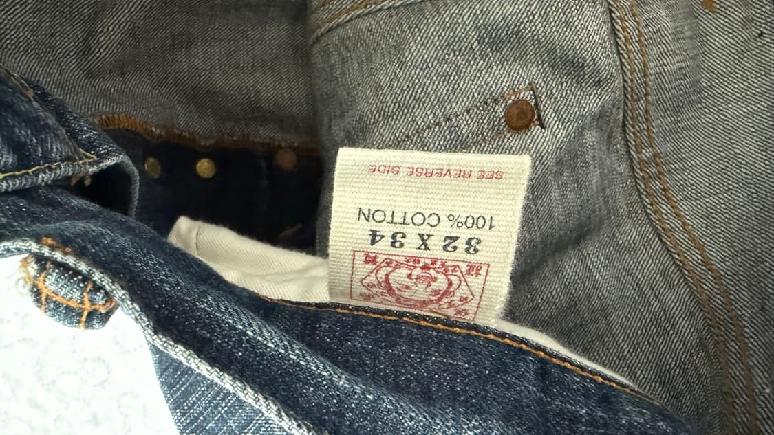 Evisu Paris france 32x34 상품이미지5