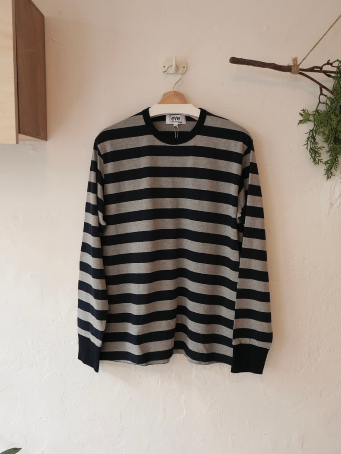 준야 와타나베 eYe 스트라이프 롱슬리브 상품이미지1