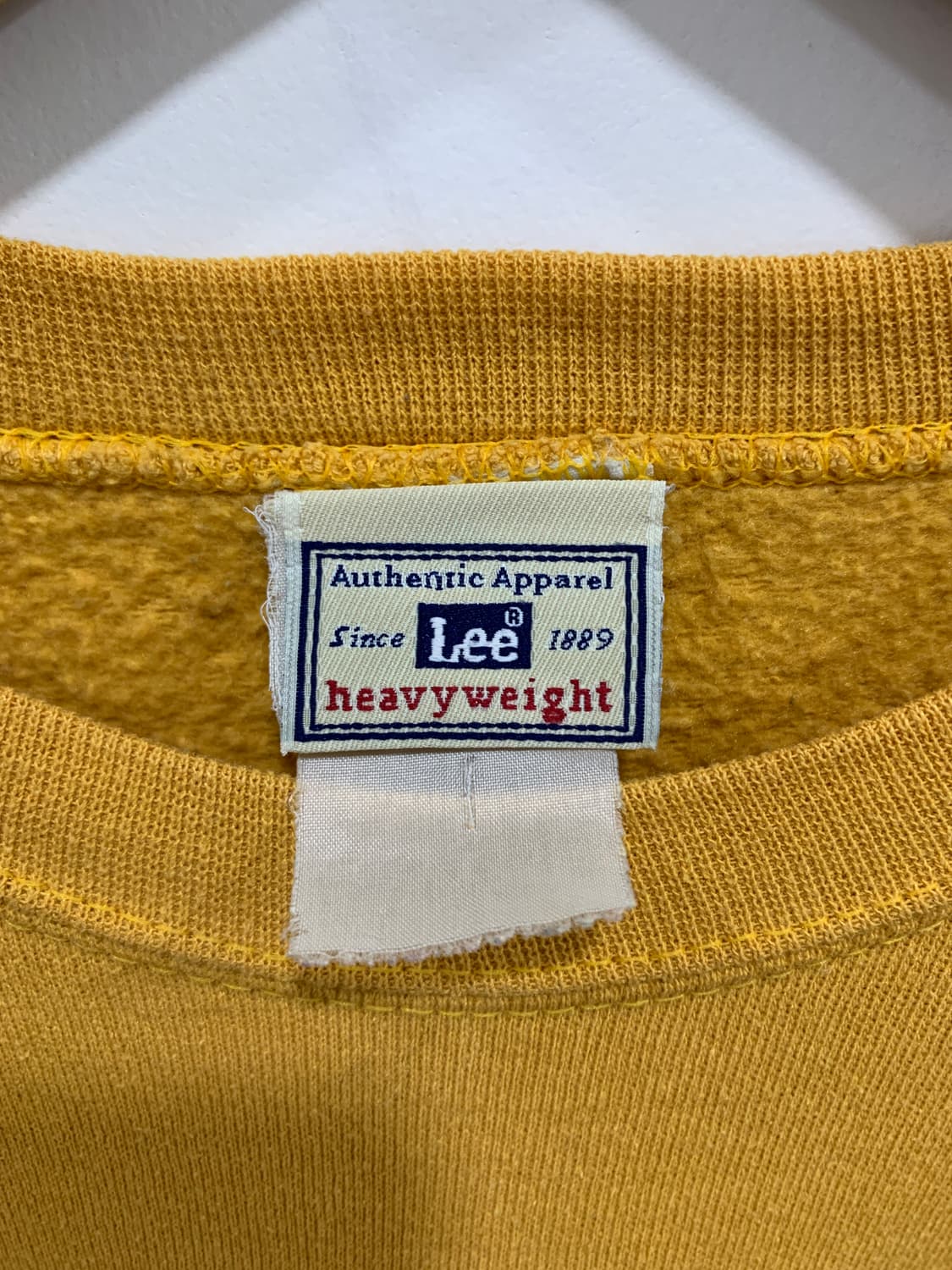 (빈티지)90‘s Lee 헤비웨이트 허수아비 패치워크 스웻셔츠 상품이미지3