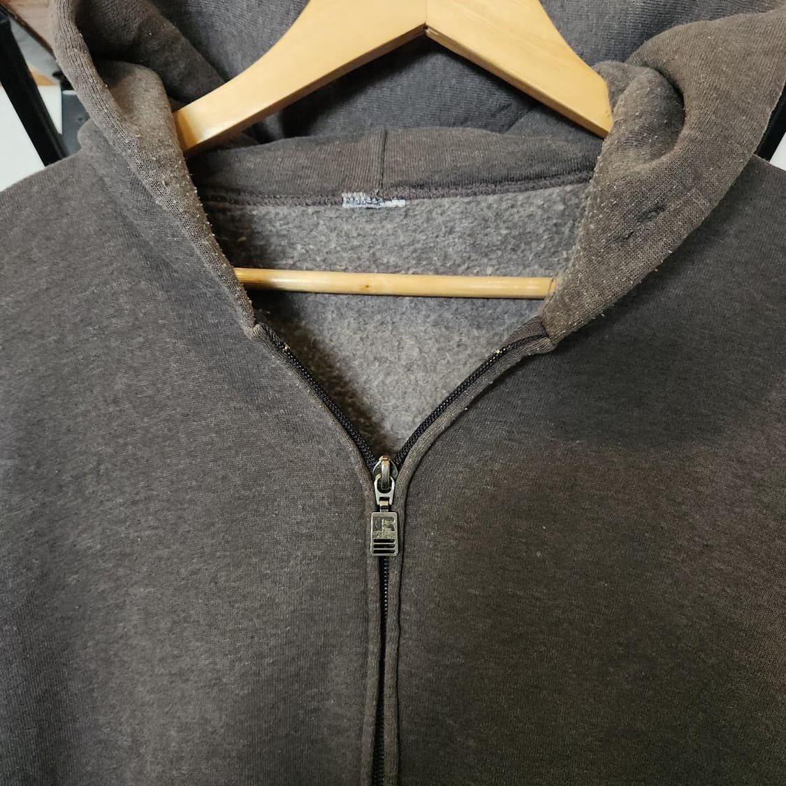 러셀 애슬레틱 후드집업 그레이 상품이미지3