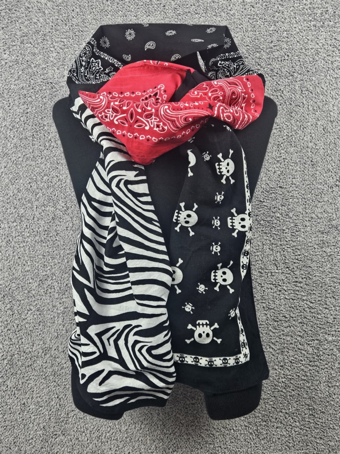 반다나 리워크 커스텀 스카프 머플러 / 10428 상품이미지1