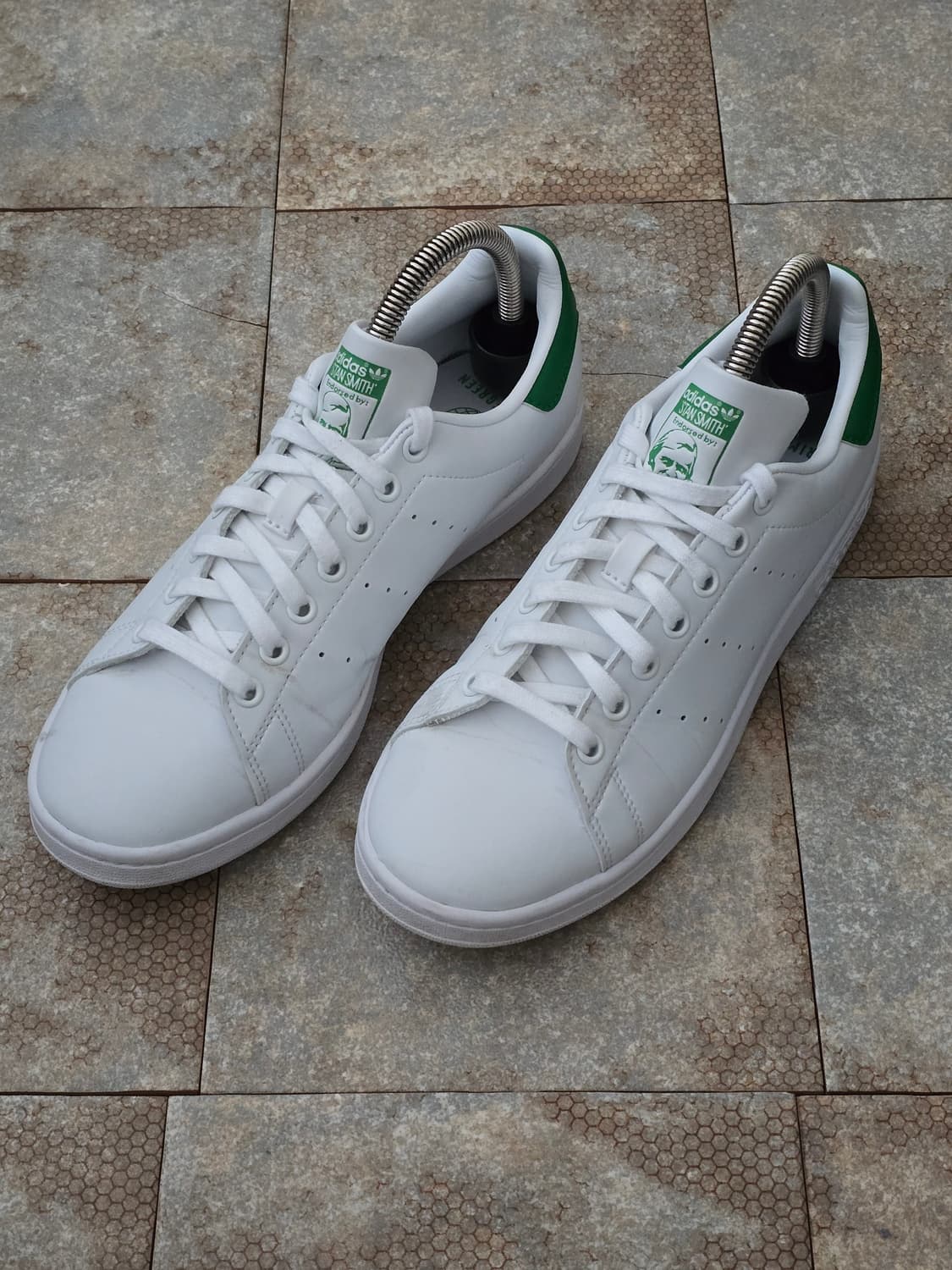 (260)아디다스 스탠스미스 화이트 그린 상품이미지1
