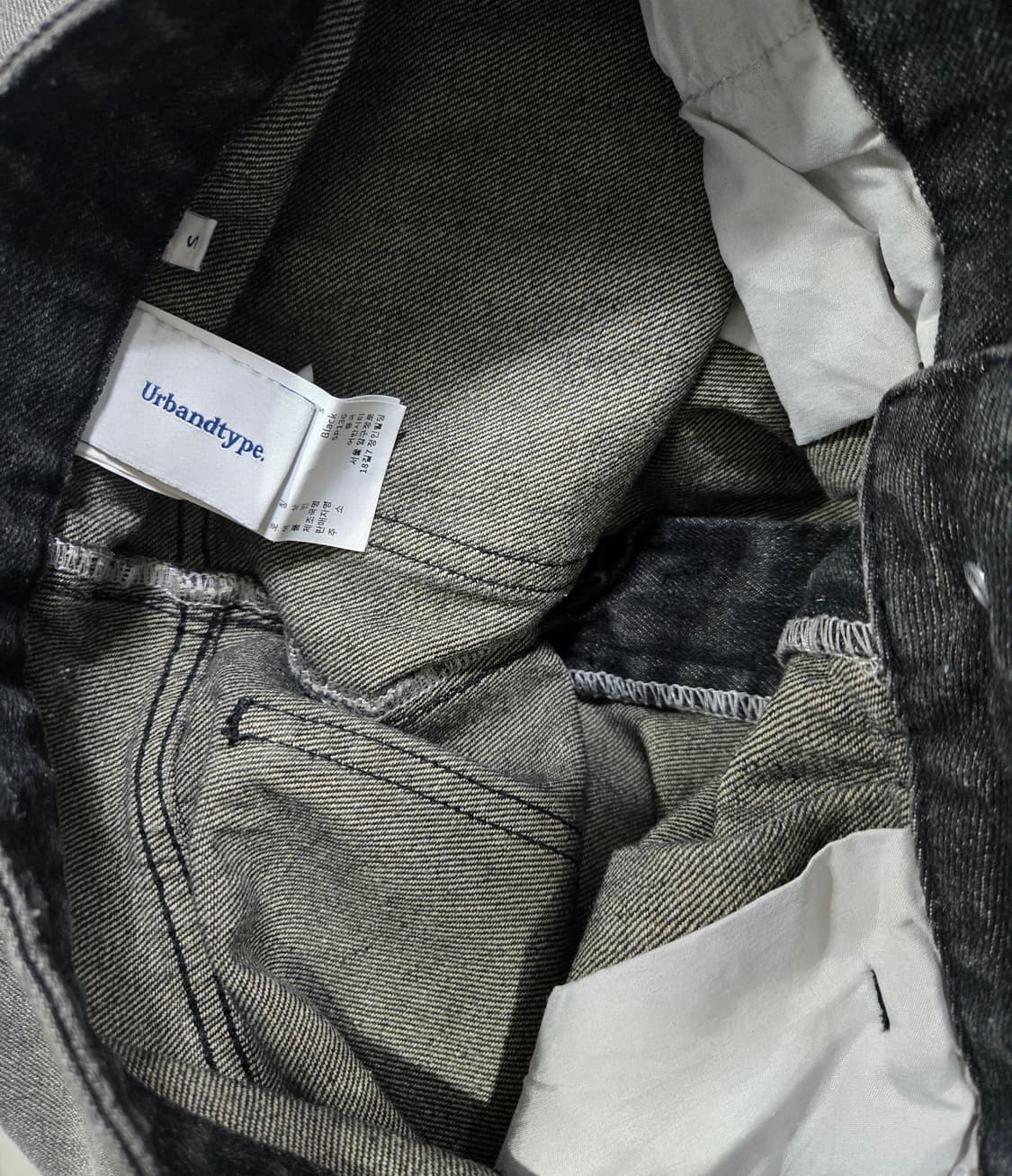 어반디타입 데님 버뮤다 팬츠 28~29 상품이미지7