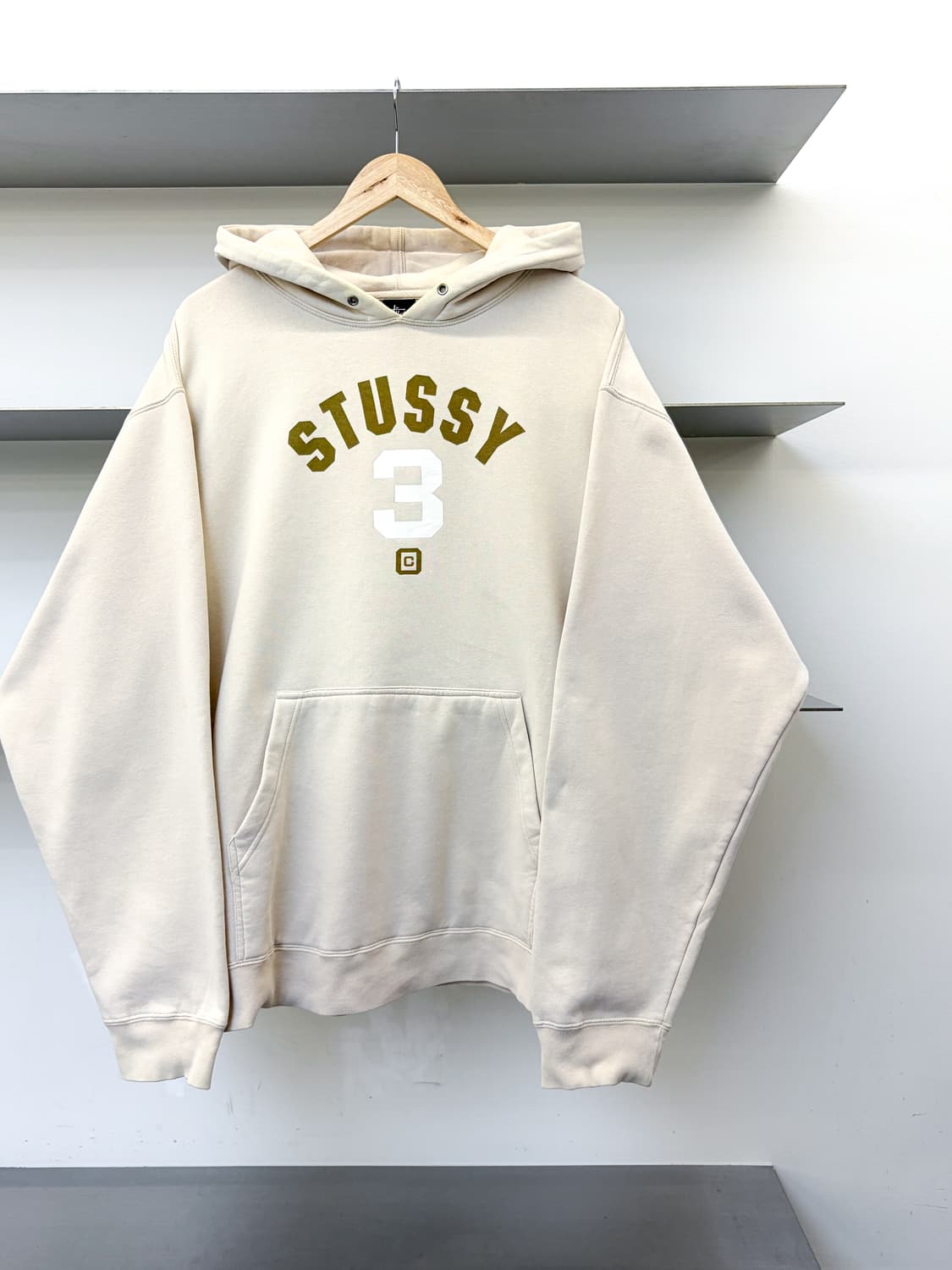 스투시 90s USA 아치로고 후드티 상품이미지2