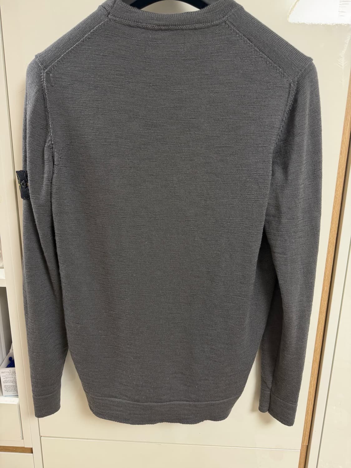 급처 백화점판 스톤아일랜드 니트 그레이 L  상품이미지3