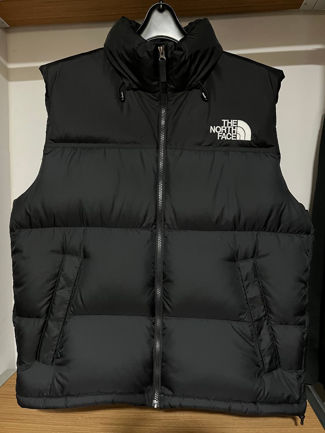 노스페이스 재팬 눕시 패딩 조끼 블랙 XL 상품이미지2