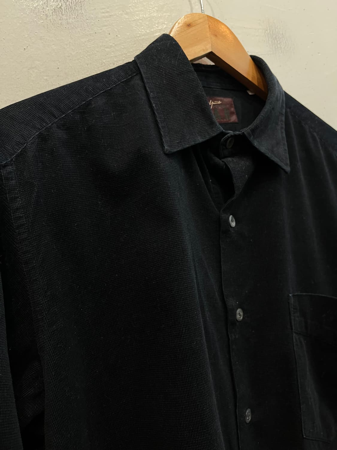 요지야마모토 Durban A.A.R 셔츠 블랙 L 상품이미지3