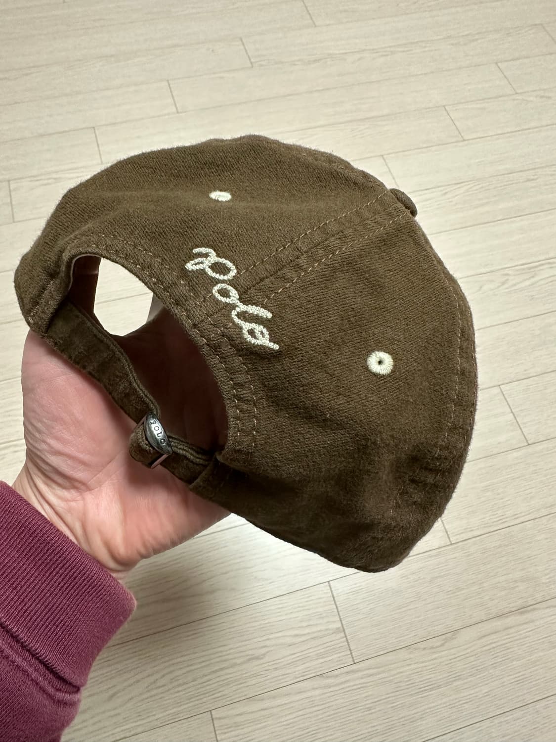 폴로 랄프로렌 p로고 볼캡 상품이미지2