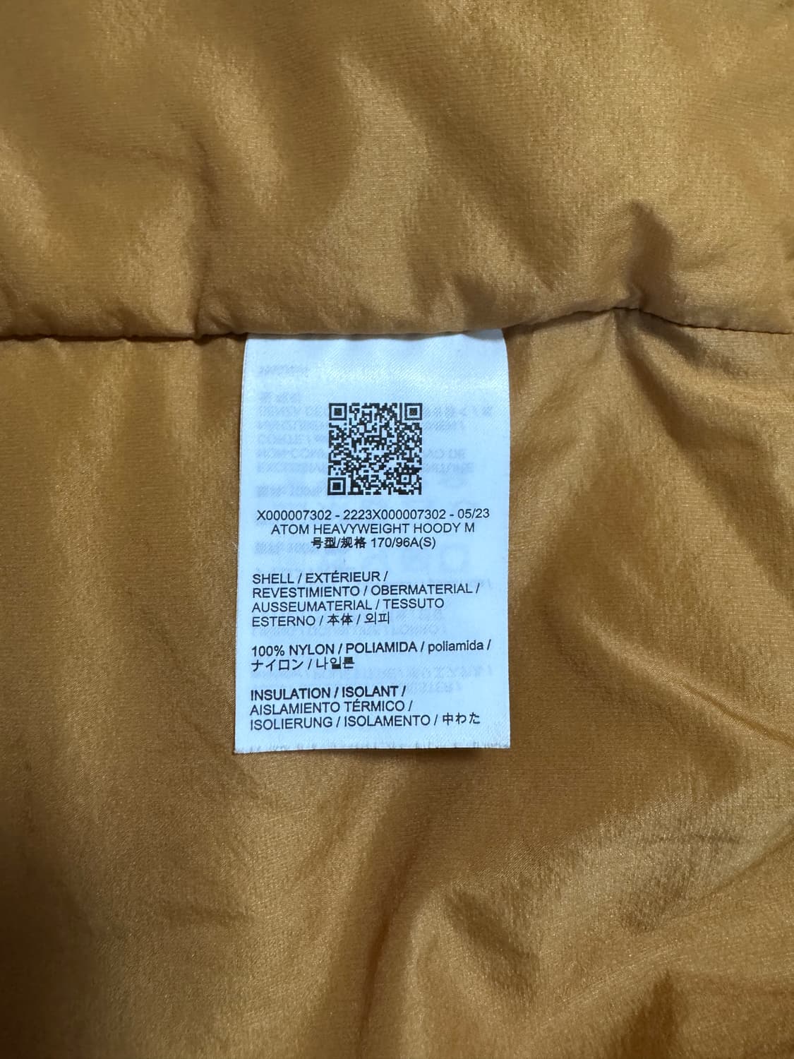 아크테릭스 아톰 헤비웨이트 후디 유콘 상품이미지10