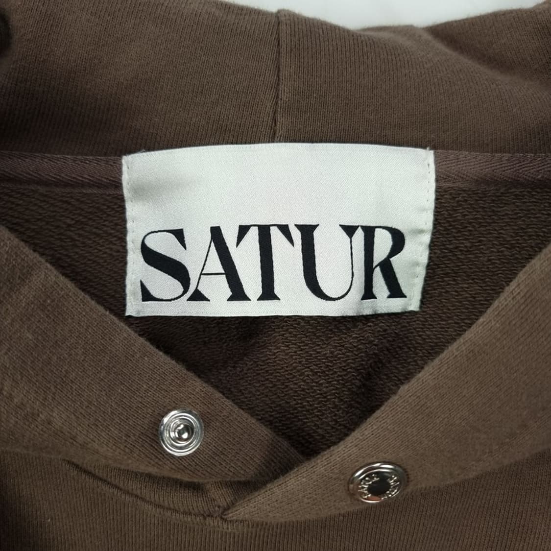 [세터] S 빅로고 패치 오버핏 크롭 후드티 M19182 상품이미지6