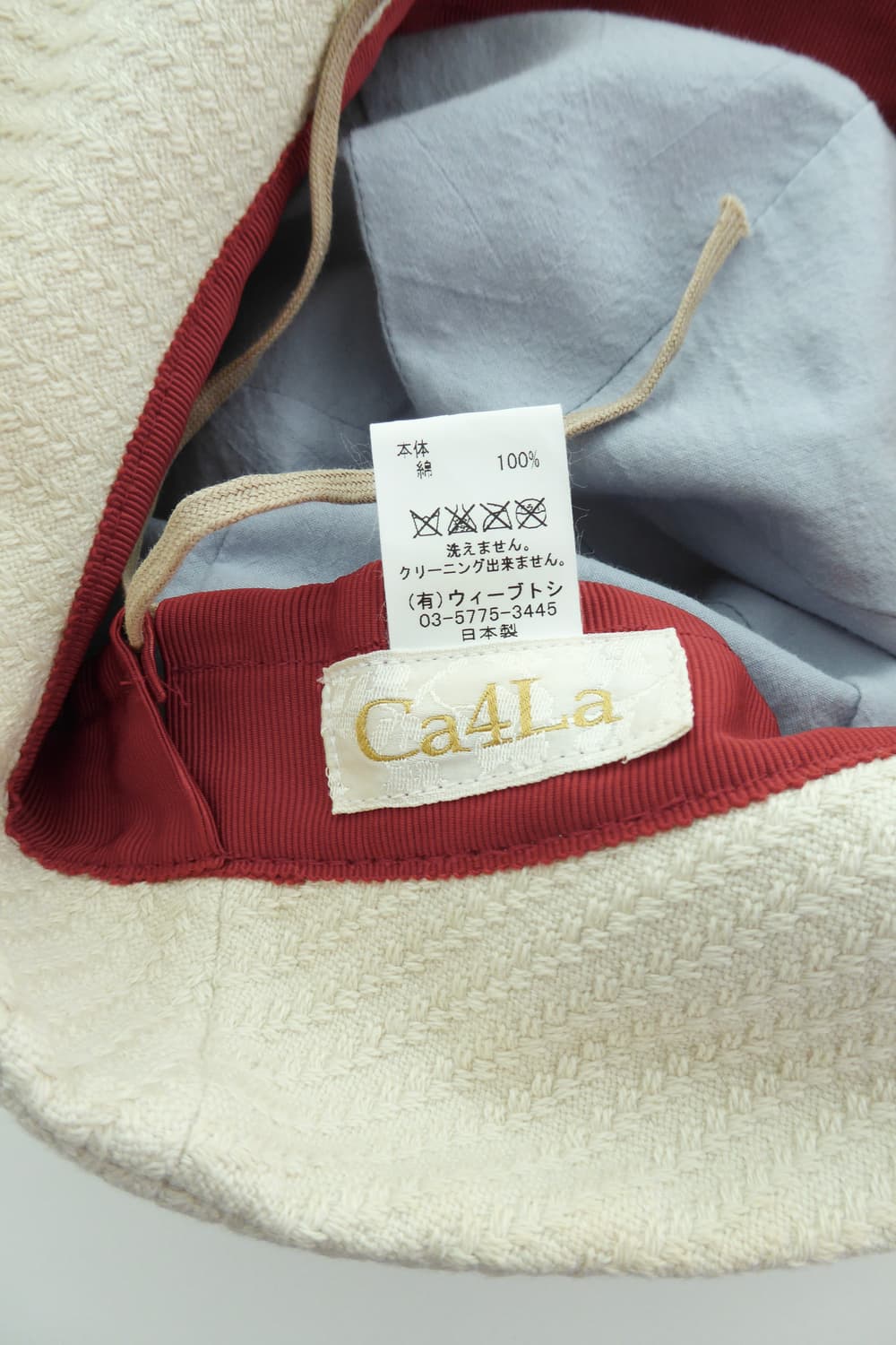 CA4LA 카시라 드레이프 버킷햇 상품이미지4