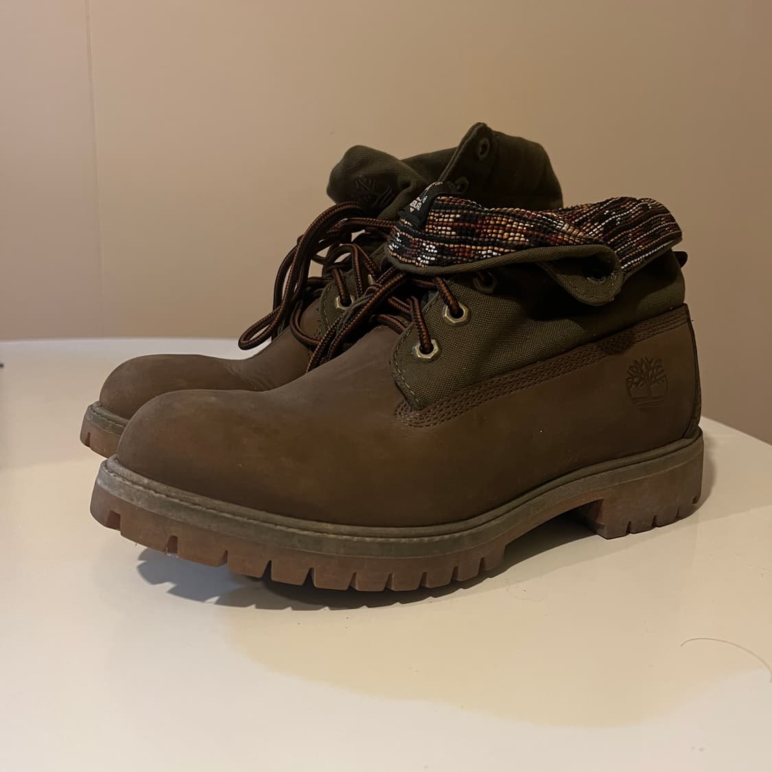 팀버랜드 롤탑 다크 브라운 부츠 상품이미지1