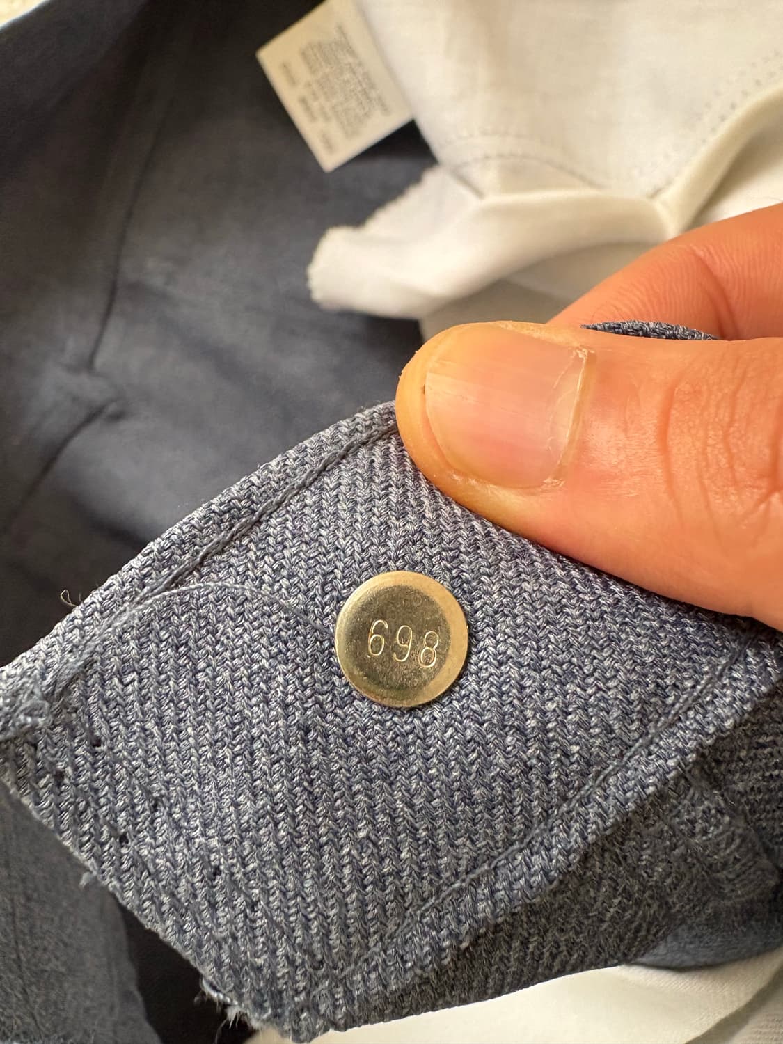 90's  Levi's 517 Sta-Prest Mechanic Pant 상품이미지5