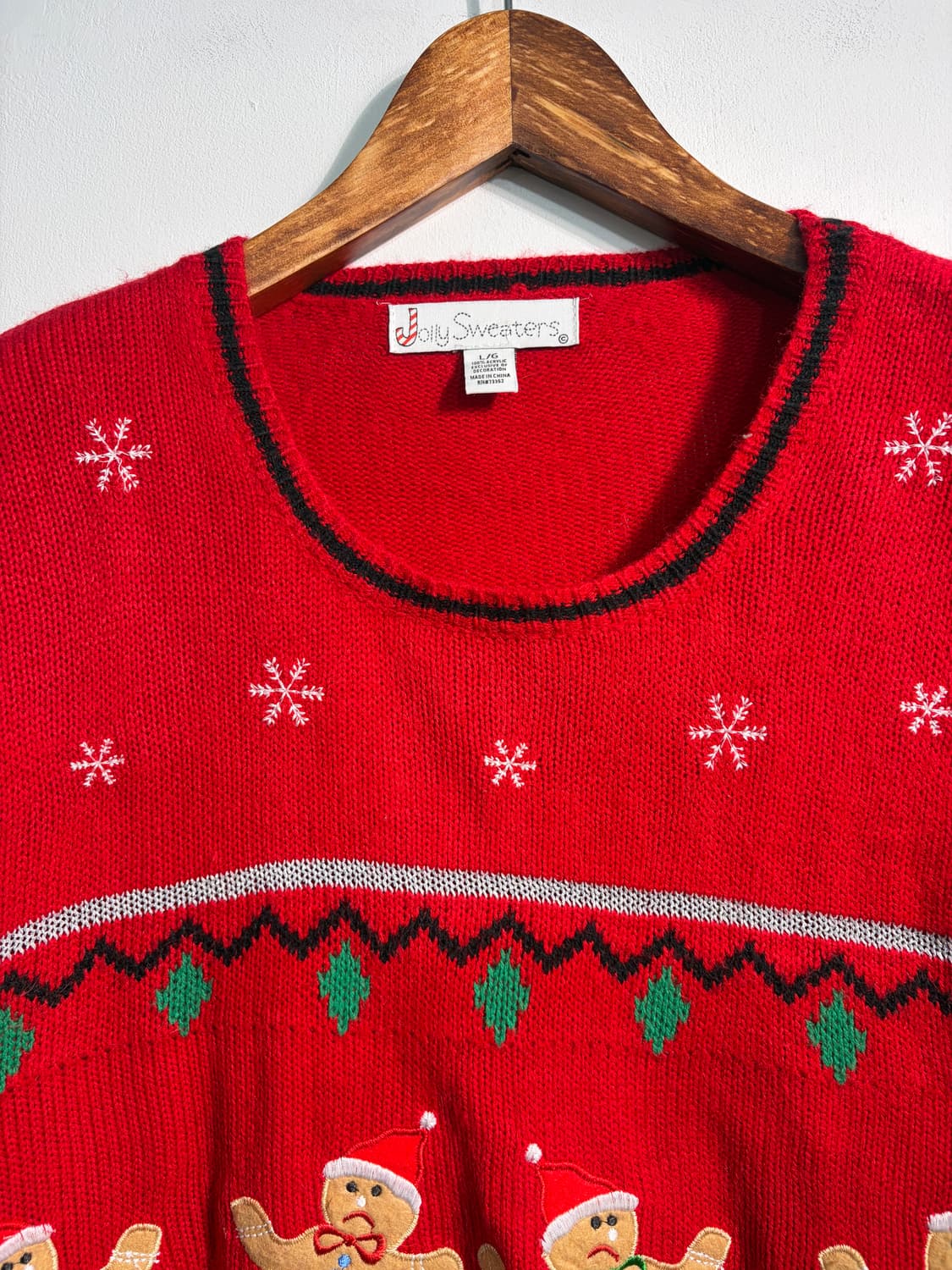 U.S.A. 크리스마스 어글리니트 쿠키 2XL~ 상품이미지3