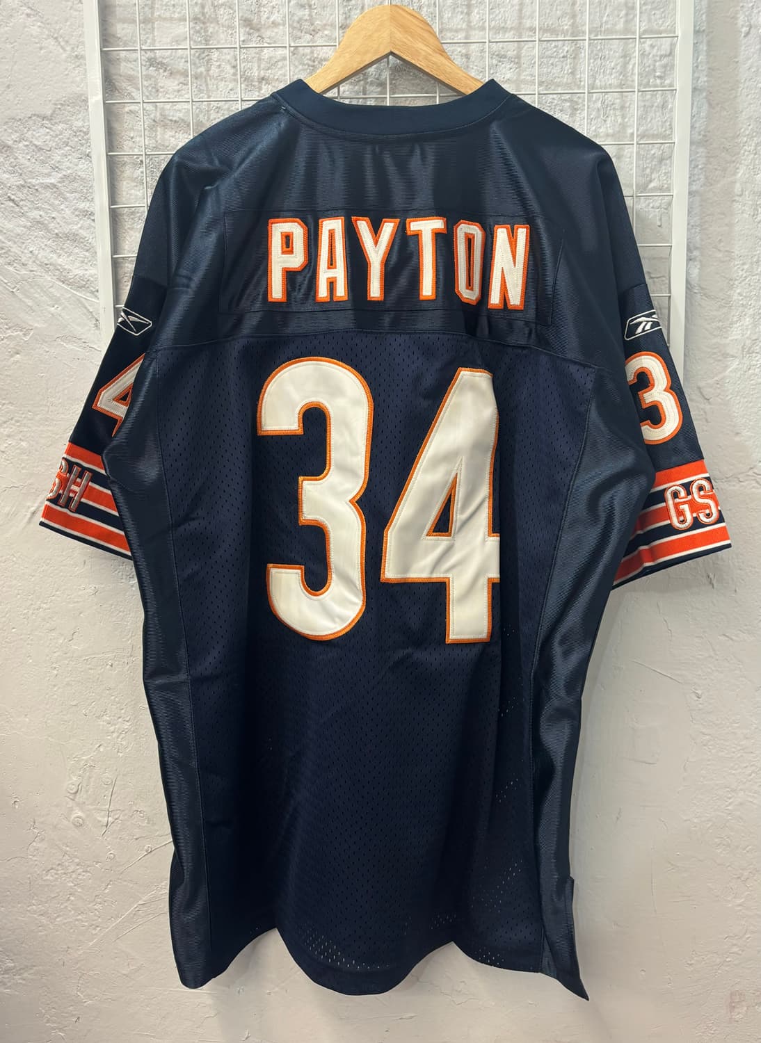 NFL X 리복 시카고 베어스 네이비 유니폼 져지 2XL 상품이미지2