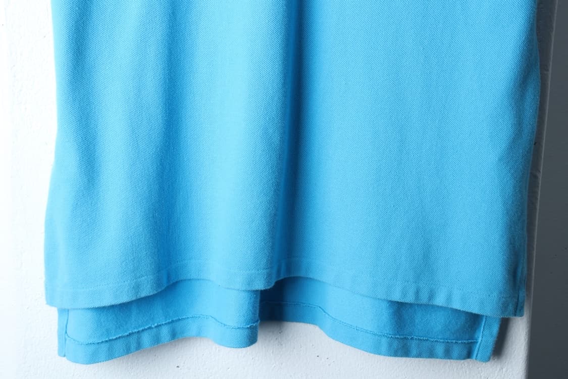 (L-XL) 폴로 랄프로렌 반팔 카라 티셔츠 연블루 무지-H30622 상품이미지4