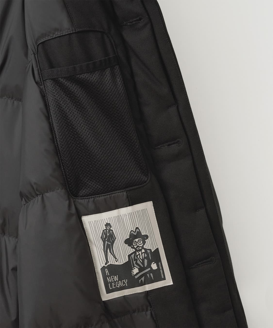 어나더오피스 엠플다운 코트(블랙2) 상품이미지5