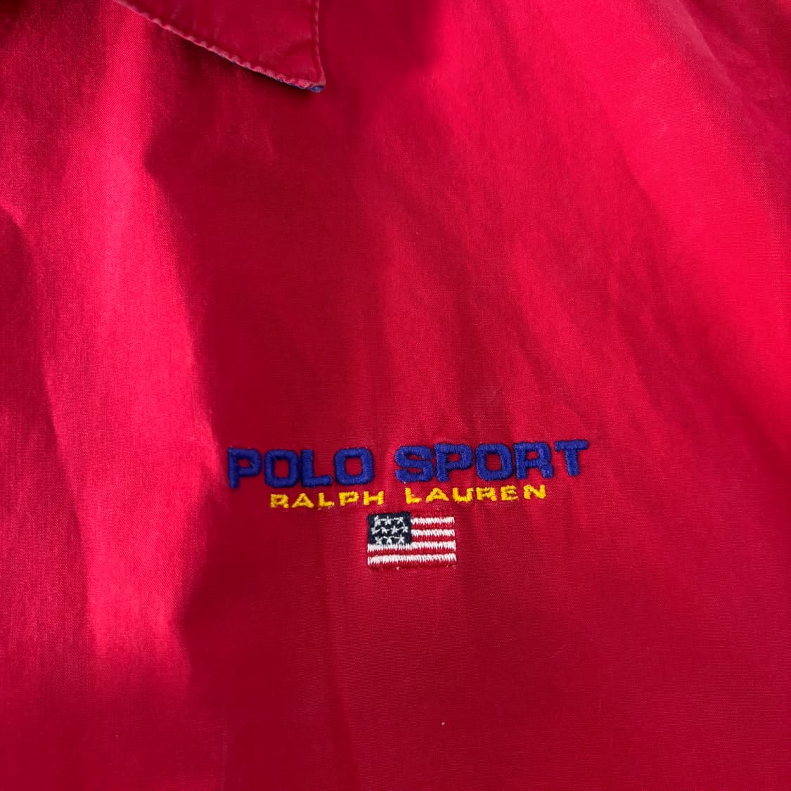 100 폴로랄프로렌 스포츠 성조기 블루종 자켓 상품이미지3