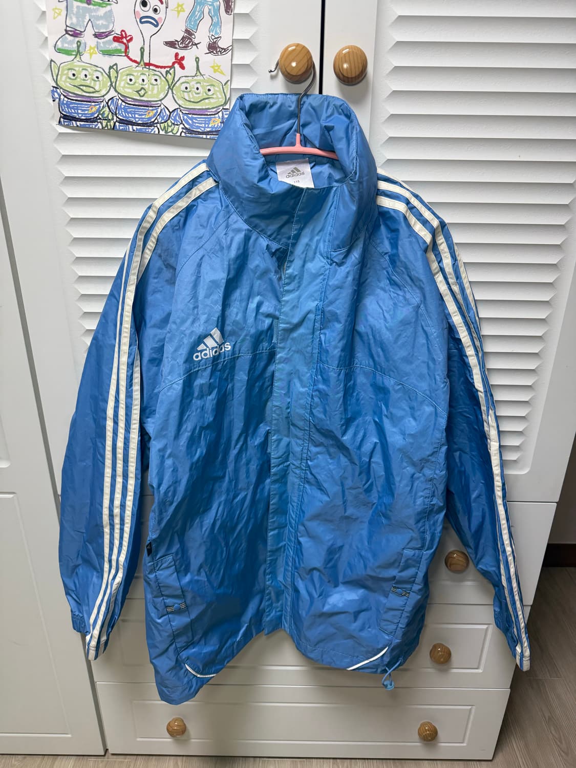 단종된 빈티지 아디다스 정품 바람막이 스태프 레인 자켓 급처! 상품이미지1